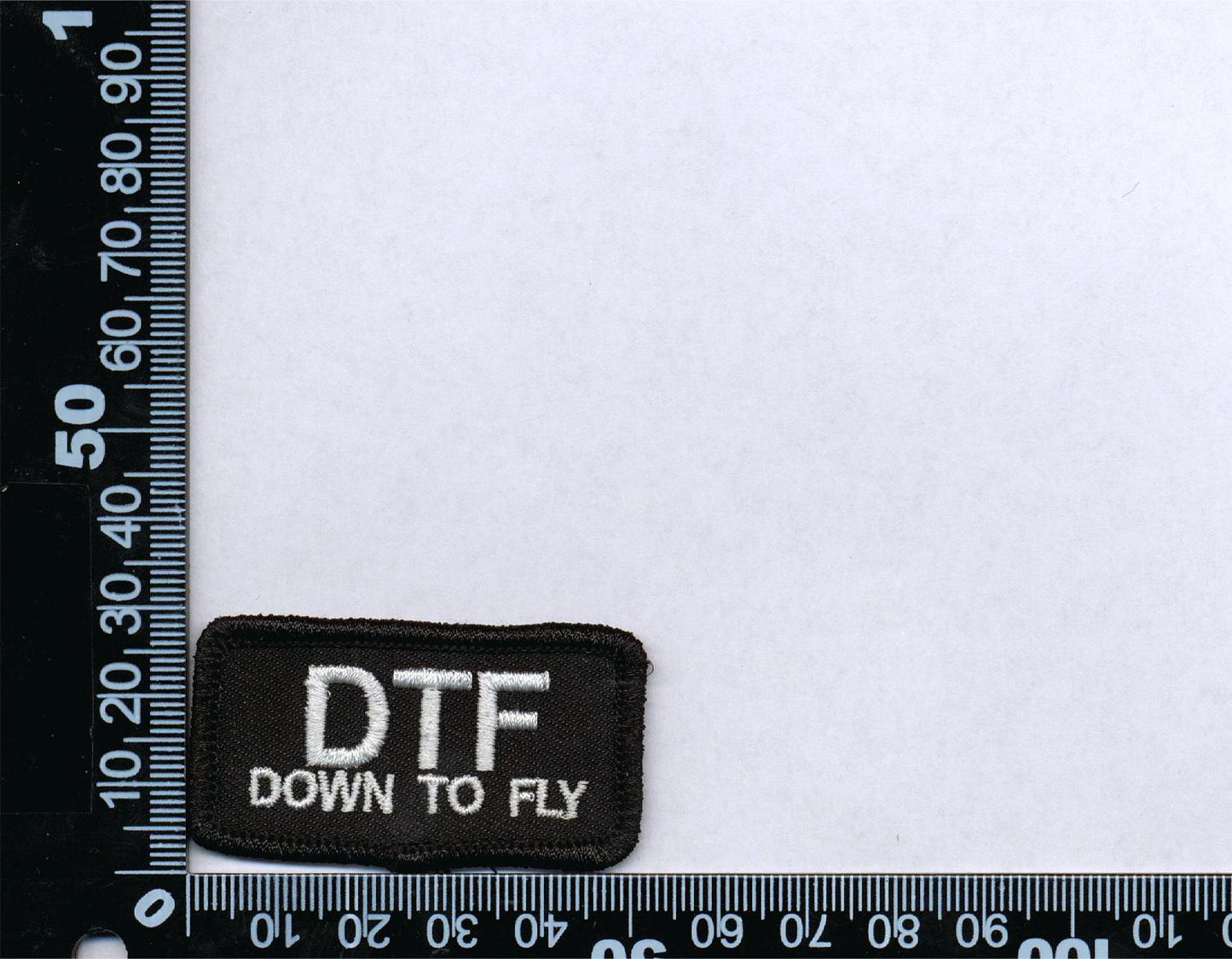 DTF (Down to fly) patch