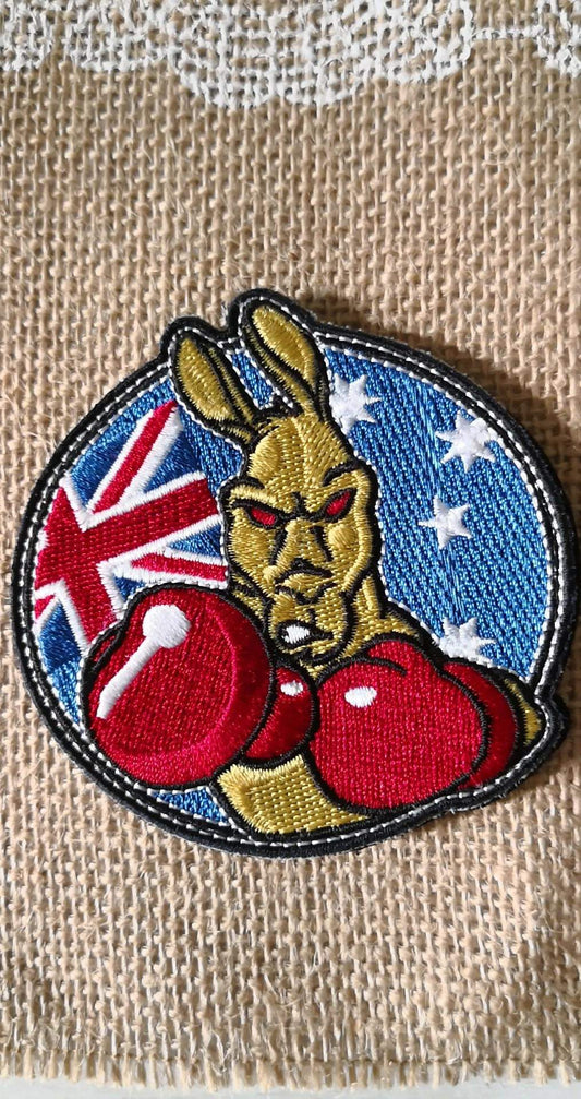 Boxing Kangaroo patch