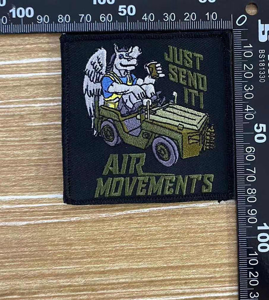 'Just send it' Air movements patch